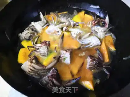 Make Pumpkin crabs step 6