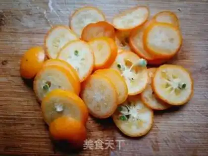 Make Orange tea step 1