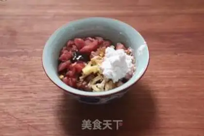 Make Fried beef rice step 1