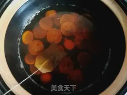 Make Orange tea step 5