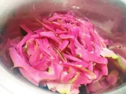 Make Frozen dragon-fruit step 2
