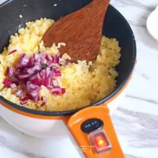 Make Fried beef rice step 7