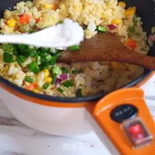 Make Fried beef rice step 9