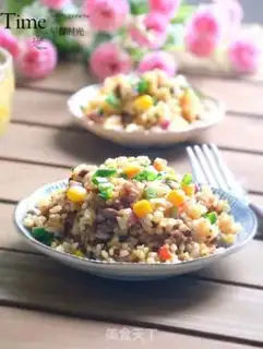 Make Fried beef rice step 11