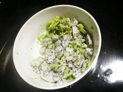 Make Cream shake step 1