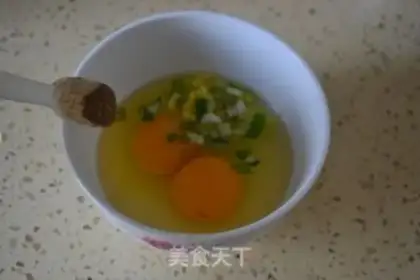 Make Tofu fried eggs step 5