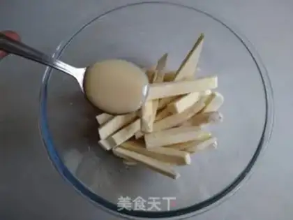 Make Coconut fries step 2