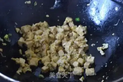 Make Tofu fried eggs step 9
