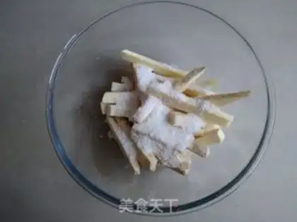 Make Coconut fries step 3