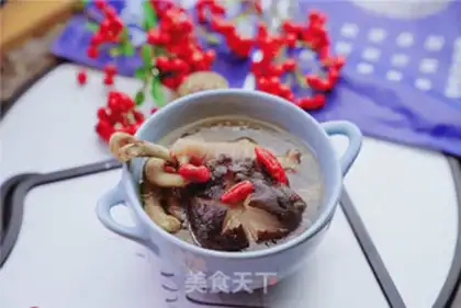 Make Chicken leg mushroom soup step 6