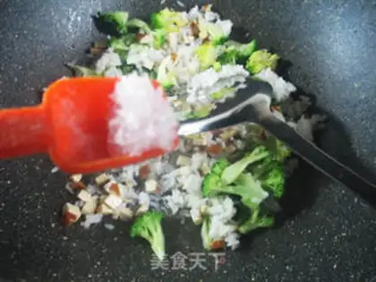 Make ♪ Orchid fried rice ♪ step 6