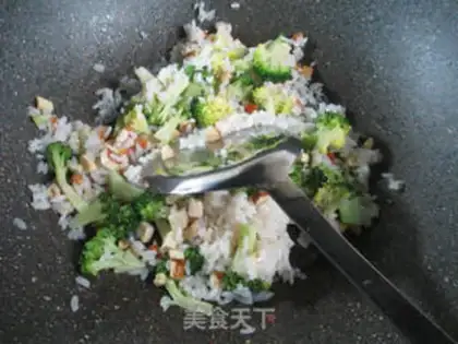 Make ♪ Orchid fried rice ♪ step 7