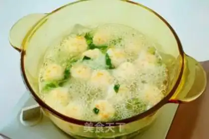 Make Artisanal fishball vegetable soup step 7