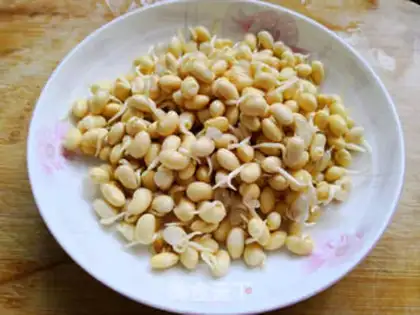 Make Soybeans and radish step 1