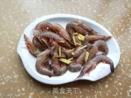Make Salt eagles and shrimps step 1