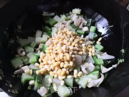 Make Soybeans and radish step 11