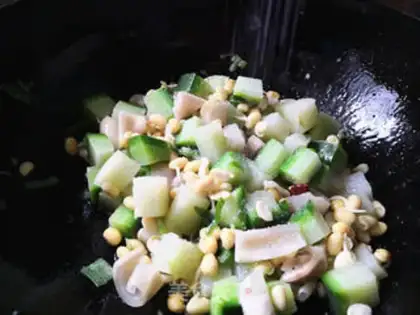 Make Soybeans and radish step 12