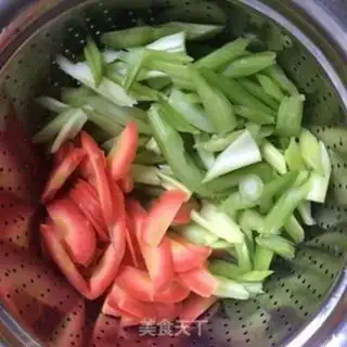 Make Celery radish step 1