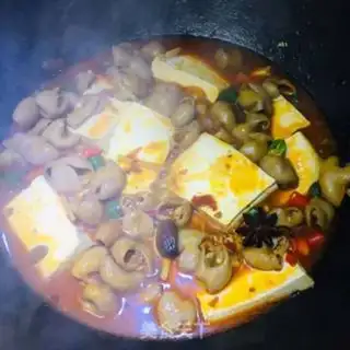 Make Fat intestine tofu step 21