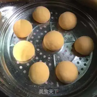 Make Pumpkin milk buns step 7