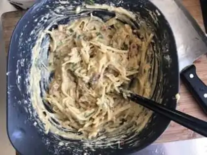 Make Weenie potato pancakes step 4