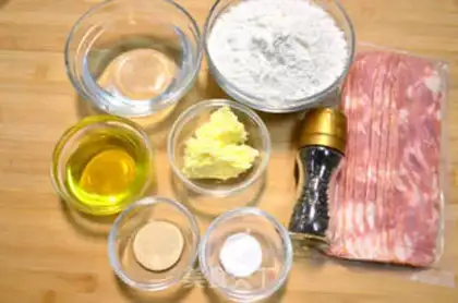 Make Bacon raspberry step 0