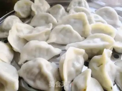 Make Celery dumplings step 6