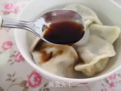 Make Celery dumplings step 8