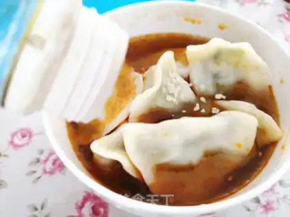 Make Celery dumplings step 9