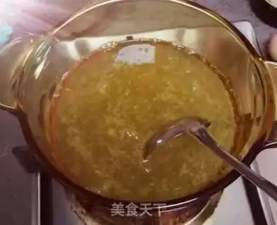 Make Orange ice cream step 2