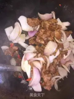 Make Onion beef step 4