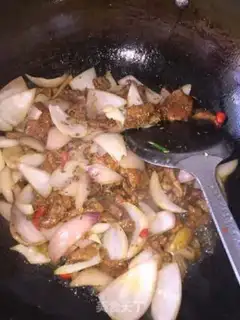 Make Onion beef step 5