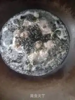 Make Beefball violet soup step 7