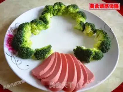 Make Ham broccoli step 6