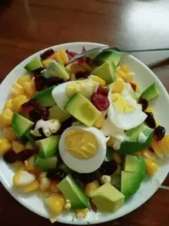 Make Butter corn salad step 2