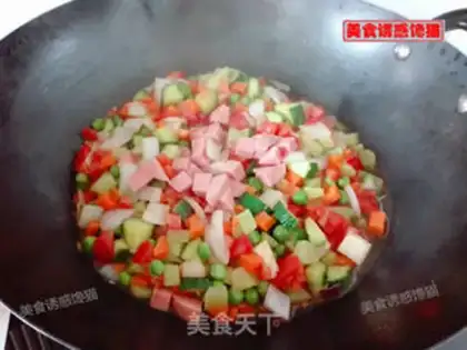Make Ham broccoli step 9