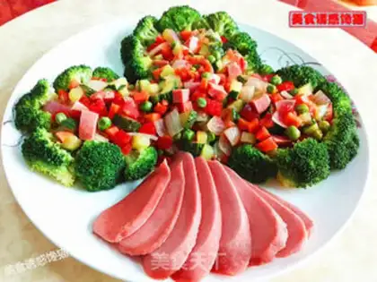 Make Ham broccoli step 10
