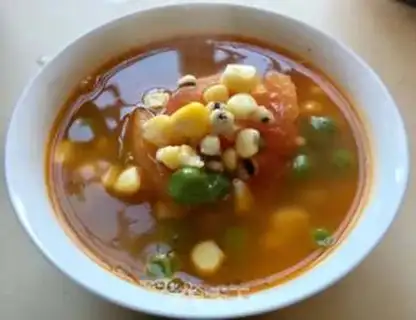 Make Colored vegetable soup step 6