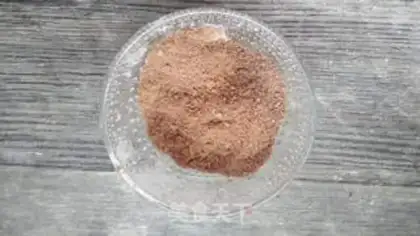 Make Potato red sugar sesame cake step 5