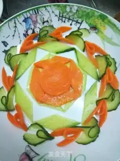 Make cucumber carrots step 2