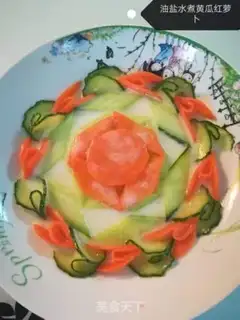Make cucumber carrots step 3