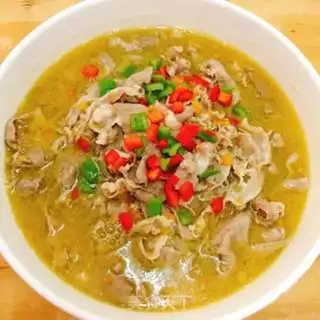 Make Sour soup, fat cow step 8