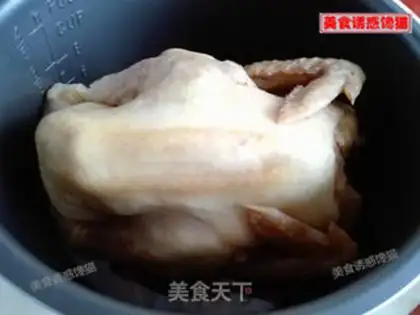 Make Power-pressure pot salt chicken step 4