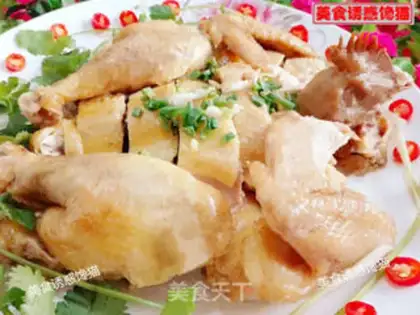 Make Power-pressure pot salt chicken step 5
