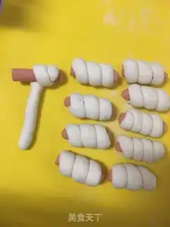 Make Milk and hot dog rolls step 3