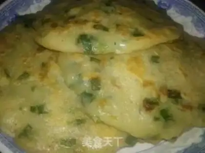 Make Tombo shrimp pancakes step 5