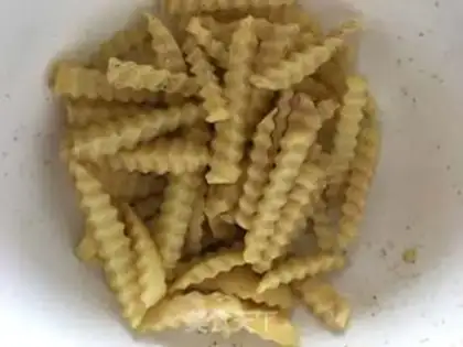 Make Air fryed fries step 1