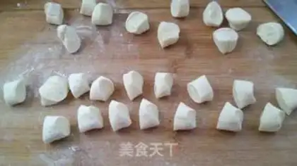 Make Green mushroom dumplings step 7