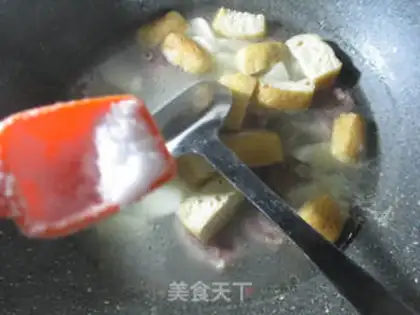 Make Tofu tofu duck leg soup step 3