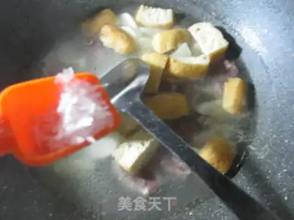 Make Tofu tofu duck leg soup step 4